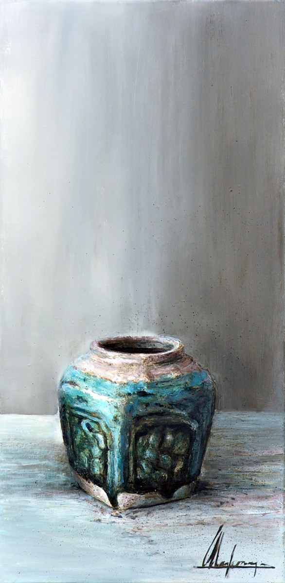 Annabelle Lanfermeijer + Porselein in groen